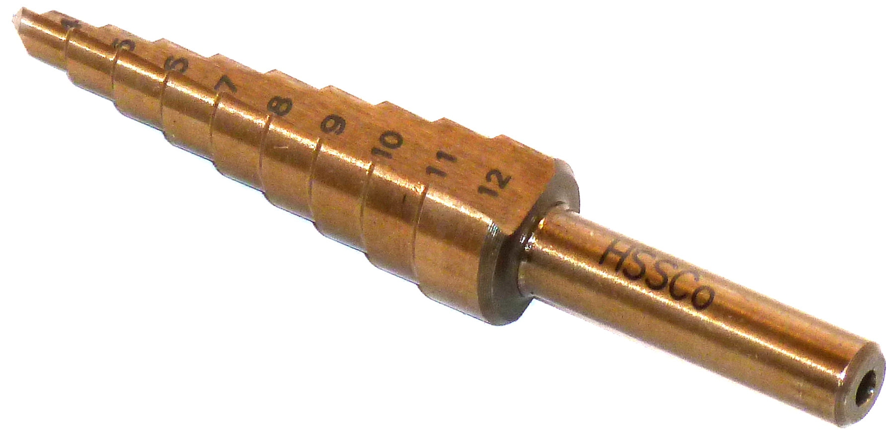 Stufenbohrer-Set 4-32 mm 3-tlg. - HSS-E Co5 - für Edelstahl, VA, NE-Metalle - Schälbohrer / Konusbohrer - präzise abgestuft - Premiumqualität
